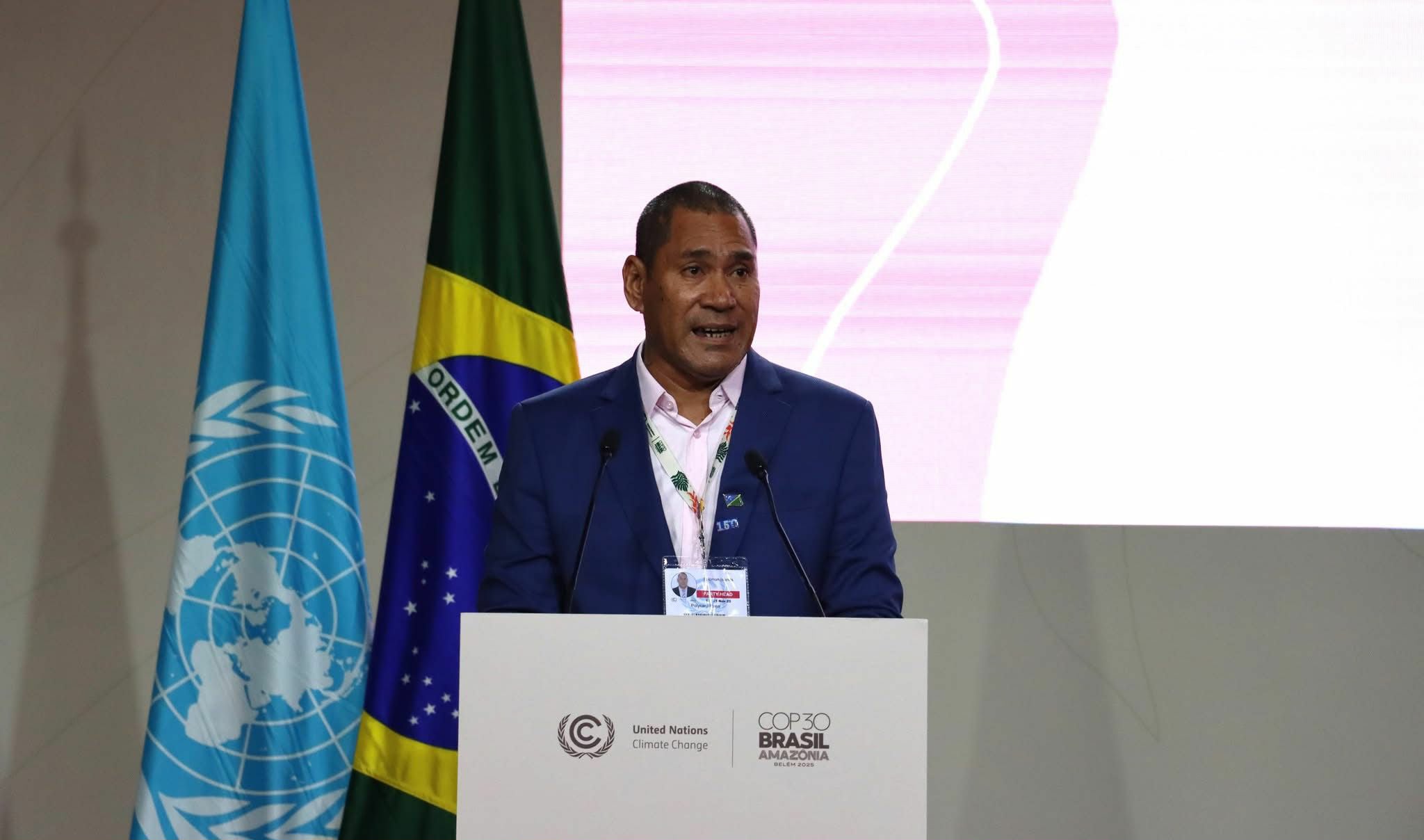 Solomon Islands Warns COP30: “1.5°C Is a Matter of Survival”
