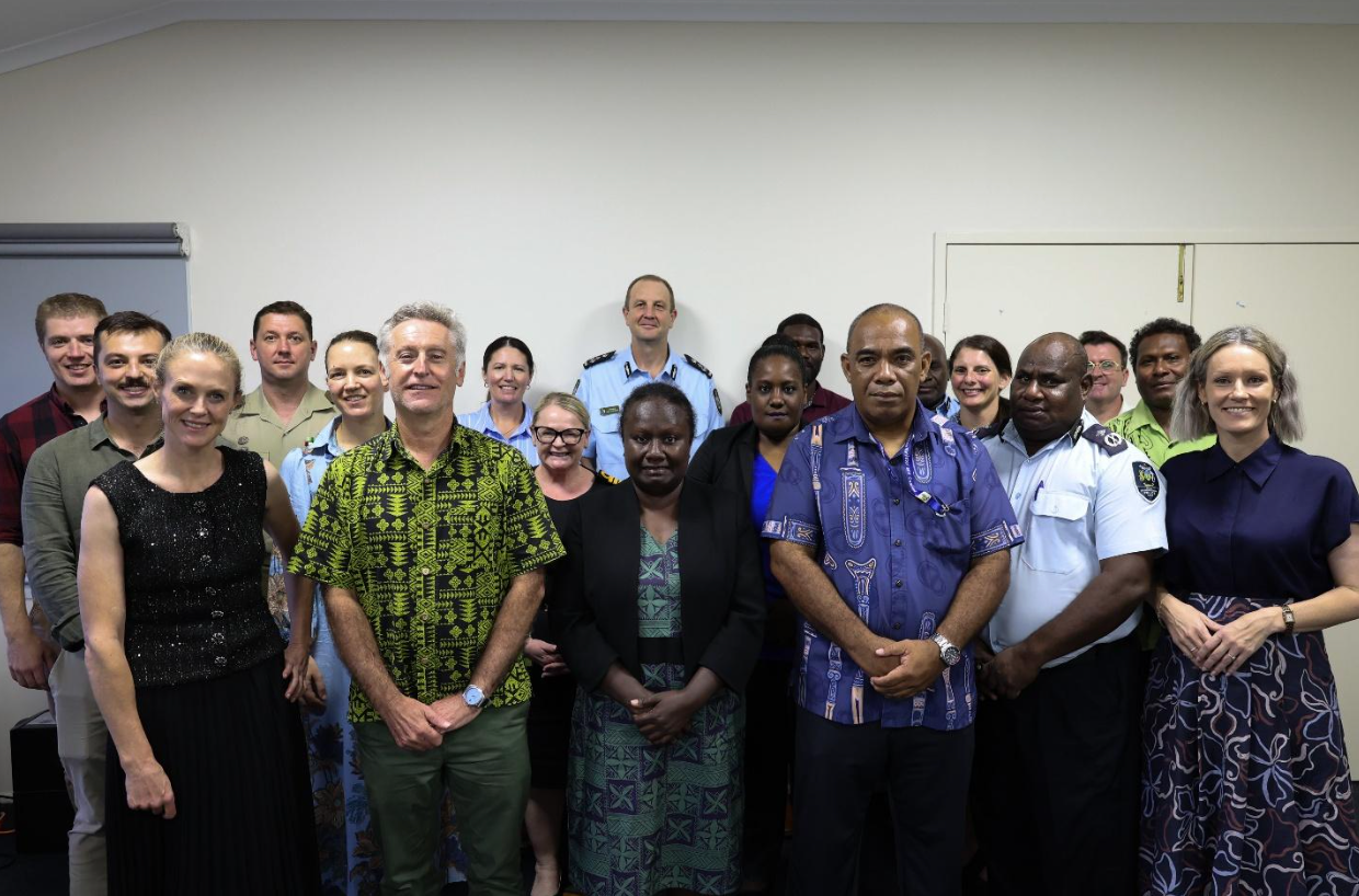 Solomon Islands And Australia Advance Police Expansion Talks In Honiara