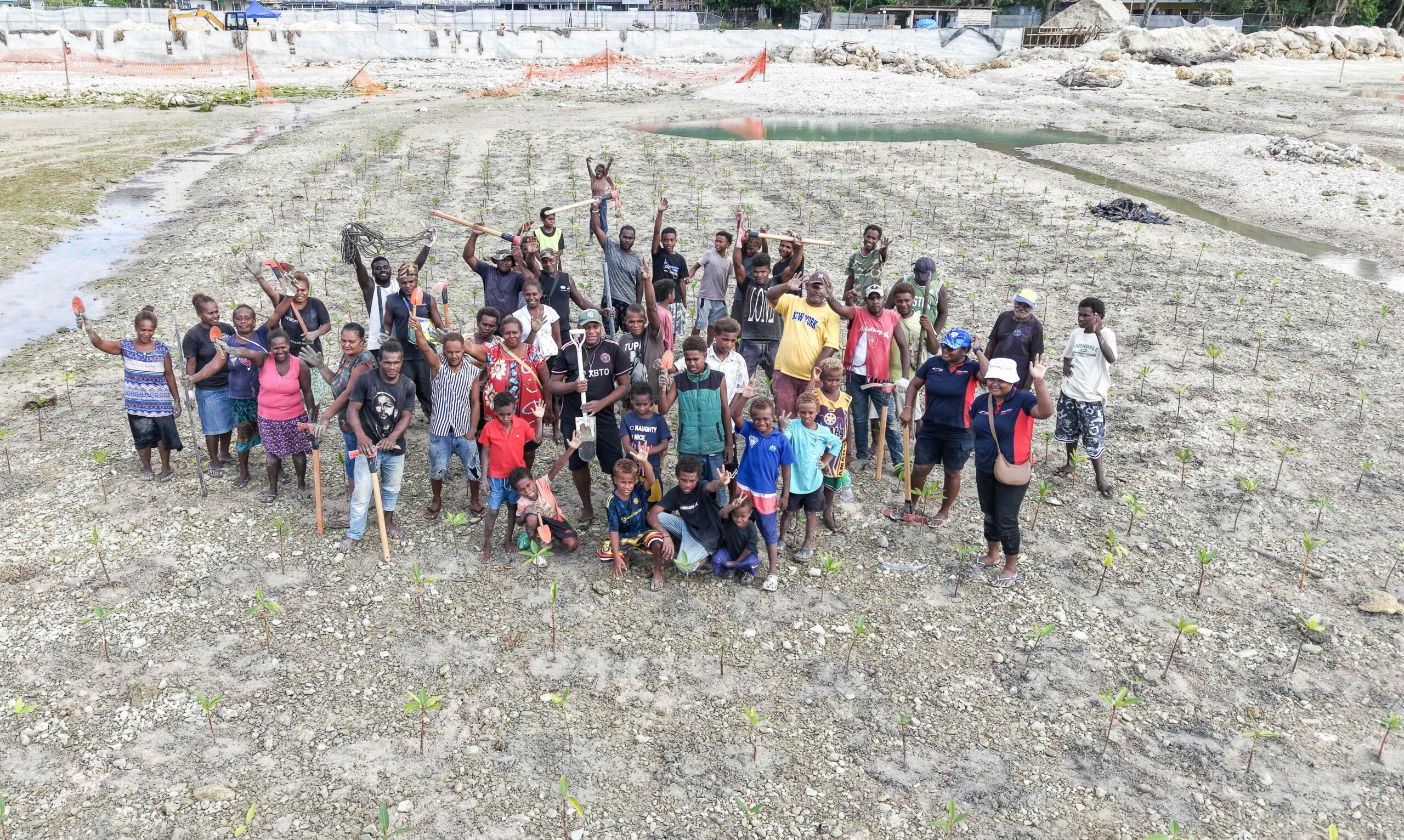 2,000 Mangroves Planted to Protect Malu’u Coastline