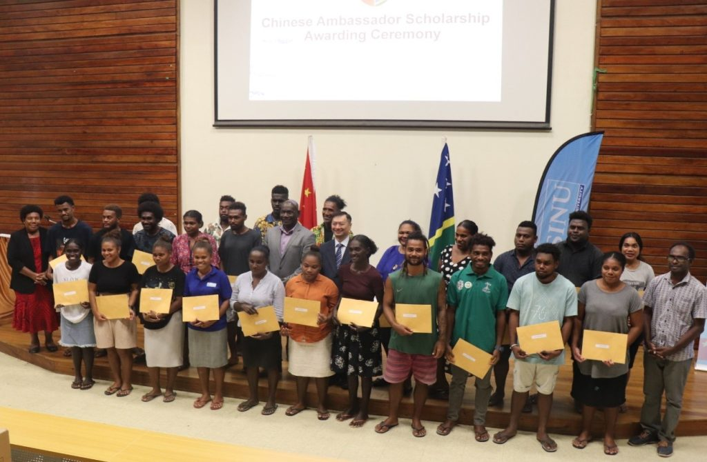 China Says it Trains 1,200 Solomon Islanders to Date