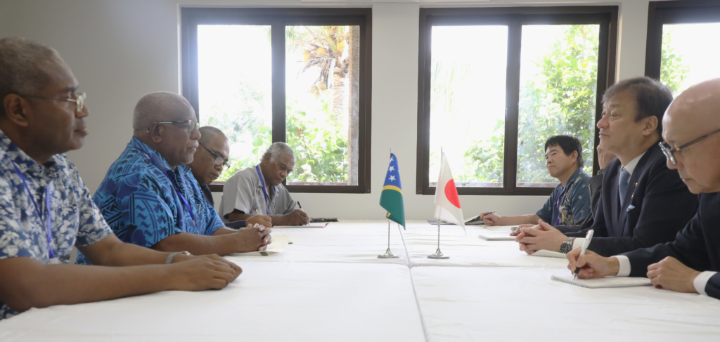 Solomons, Japan Reset Ties,  Eye Bigger Cooperation