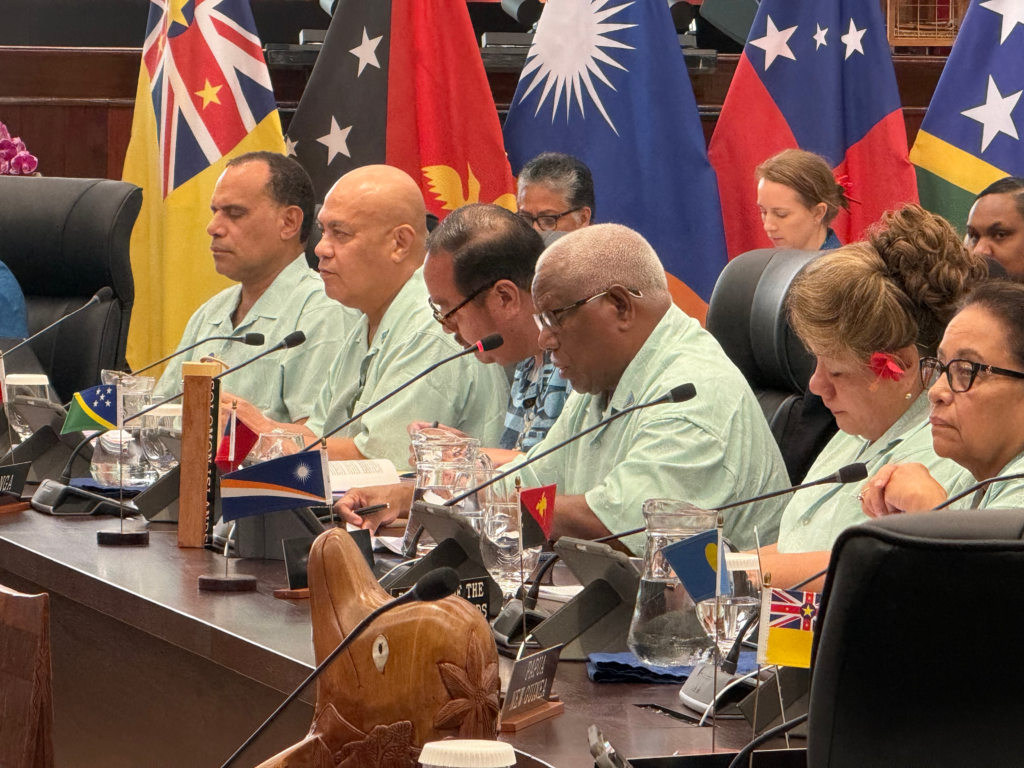 Solomon Islands Challenges  Pacific  Leaders to Turn Word Into Action