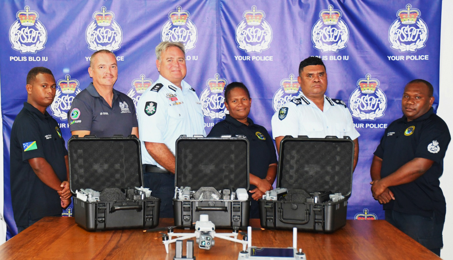 Police Get Four High-Tech   Drones for Rescue Missions
