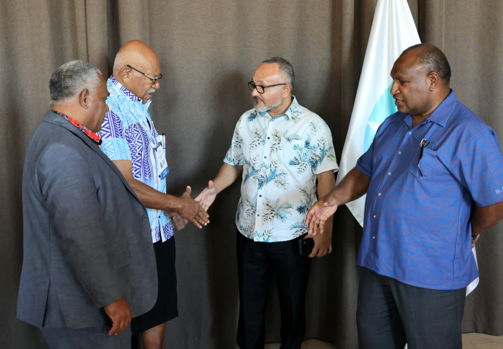 Wale Joins MSG Leaders to Drive   Melanesian Agenda at Pre-COP31
