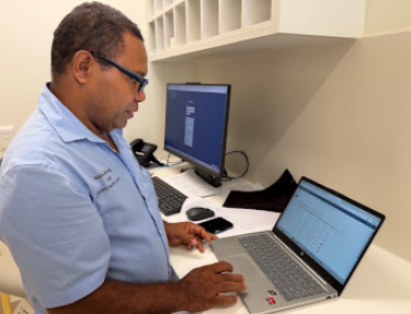 From Paper to Pixels: How One Nurse is  Leading Naha’s Digital Health Transformation